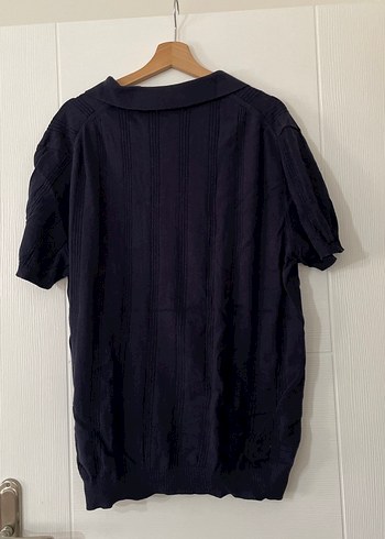 Zara Lacivert Erkek Polo Tişört
