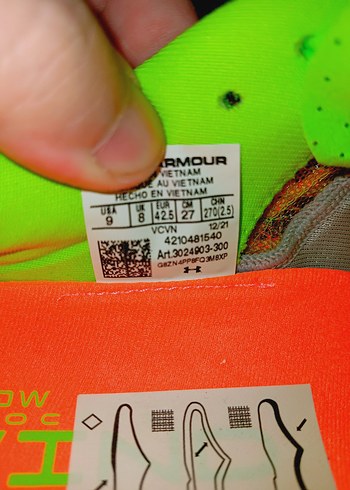 Under Armour Flow velociti Erkek Koşu Ayakkabısı - Görsel 14