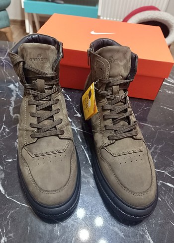 Greyder Orjinal sıfır hakiki deri bottur - Görsel 7