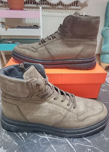 Greyder Orjinal sıfır hakiki deri bottur - Görsel 5