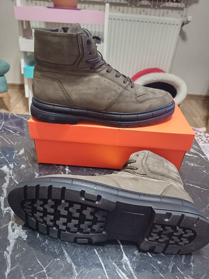 Greyder Orjinal sıfır hakiki deri bottur - Görsel 2