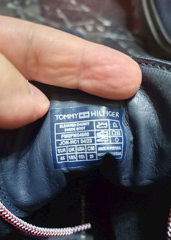 Tommy Hilfiger Orjinal sıfır bottur - Görsel 8