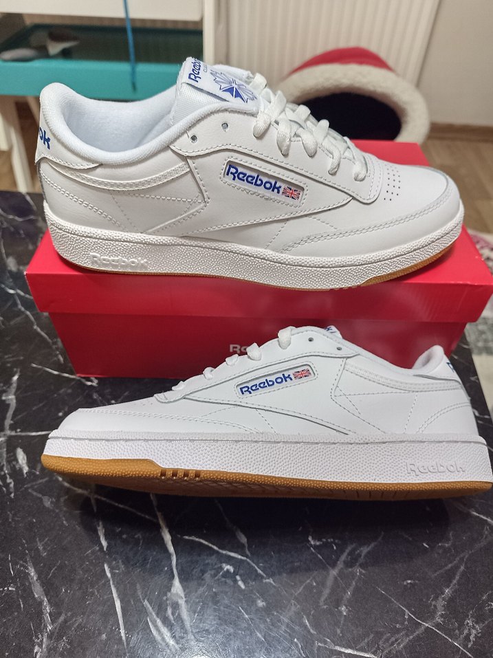Reebok club c Orjinal sıfır kutulu ürün - Görsel 5