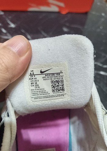 Nike M2 tekno Orjinal tertemiz üründür - Görsel 9