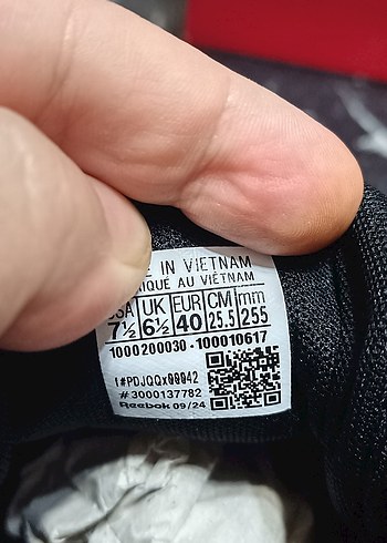 Reebok court advance Orjinal sıfır kutulu ürün - Görsel 9