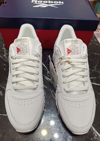 Reebok classic Leather Orjinal sıfır kutulu ürün - Görsel 8