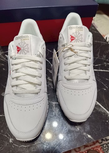 Reebok classic Leather Orjinal sıfır kutulu ürün - Görsel 10