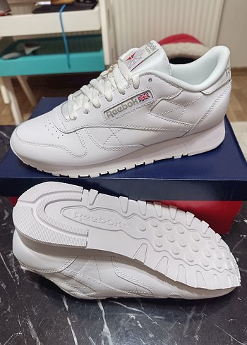 Reebok classic Leather Orjinal sıfır kutulu ürün - Görsel 7