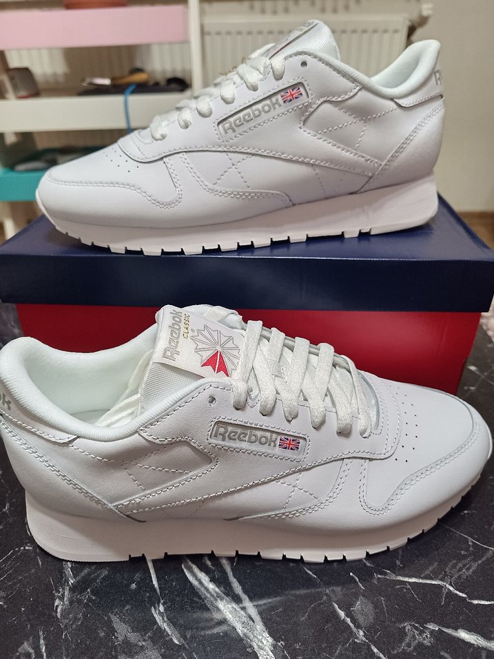 Reebok classic Leather Orjinal sıfır kutulu ürün - Görsel 4