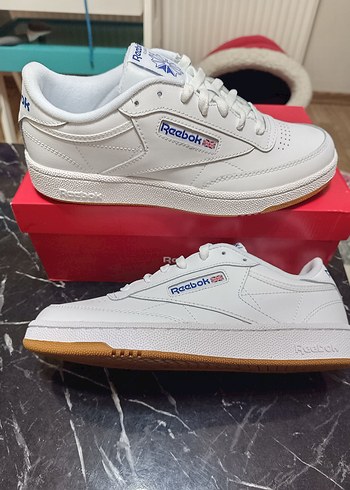 Reebok club c Orjinal sıfır kutulu üründür - Görsel 6
