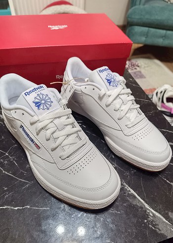 Reebok club c Orjinal sıfır kutulu üründür - Görsel 7