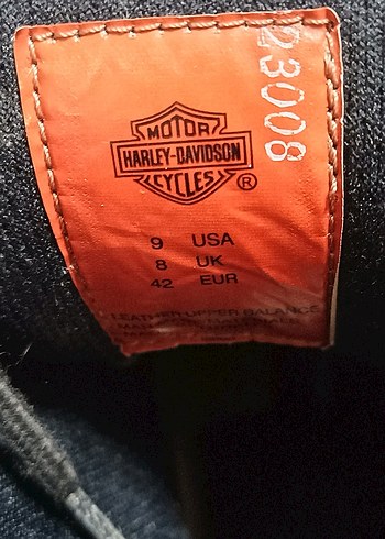 Harley Davidson Orjinal sığır derisi bottur - Görsel 8