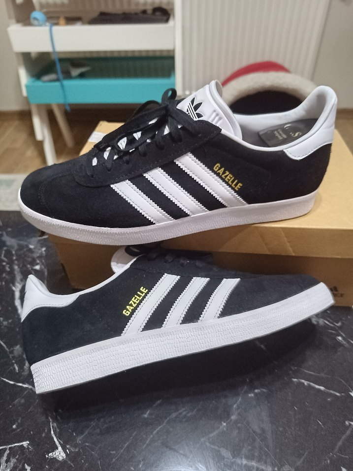 Adidas Gazelle Siyah Orjinal sıfır gibi ürün - Görsel 5