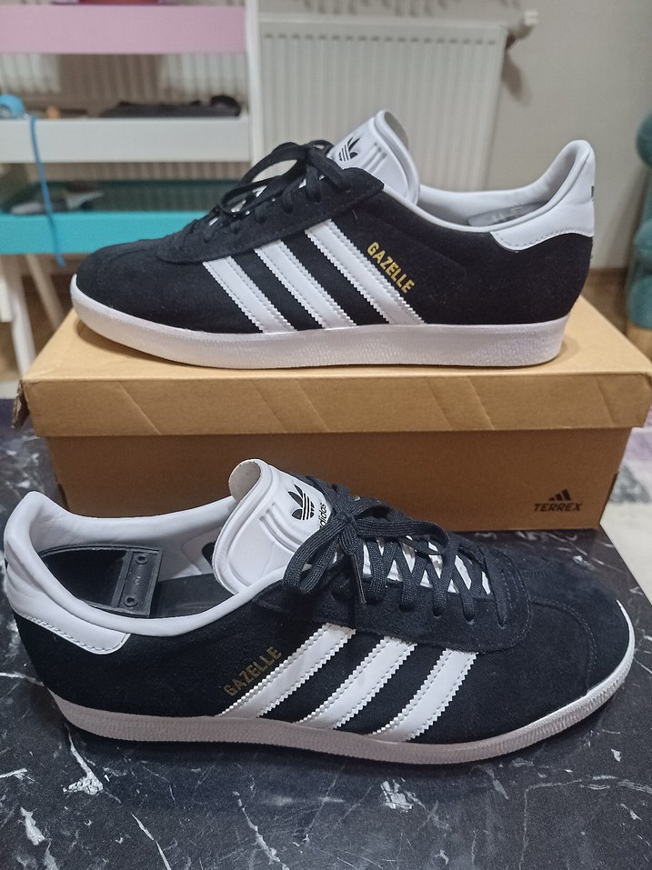 Adidas Gazelle Siyah Orjinal sıfır gibi ürün - Görsel 2