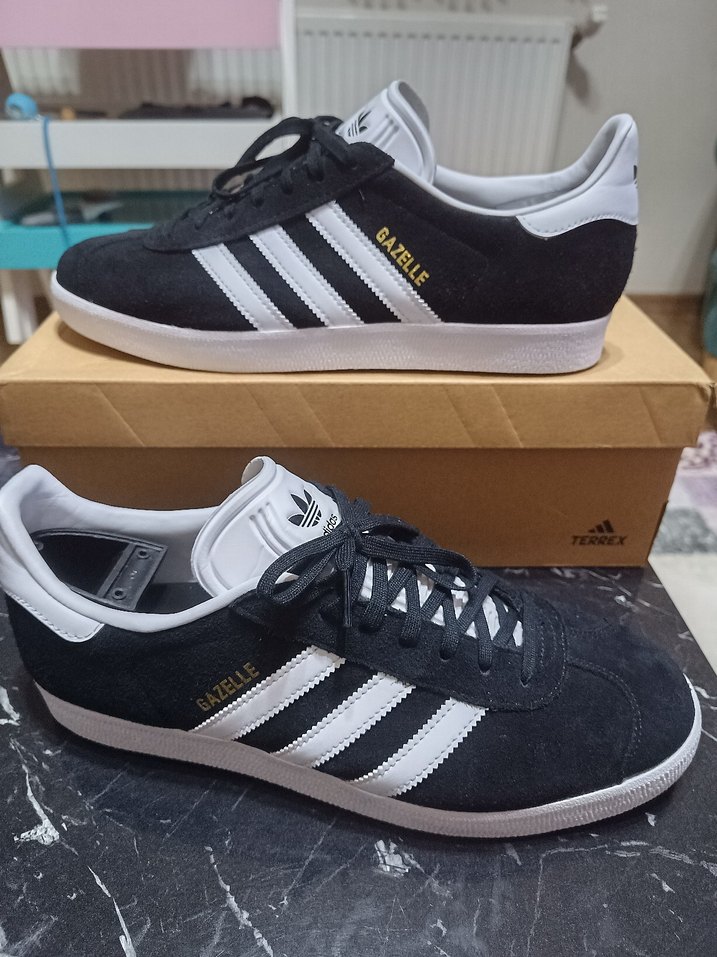Adidas Gazelle Siyah Orjinal sıfır gibi ürün - Görsel 3