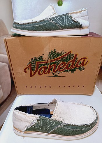 Vaneda Yeşil Baskılı Erkek Günlük Ayakkabı - Görsel 3