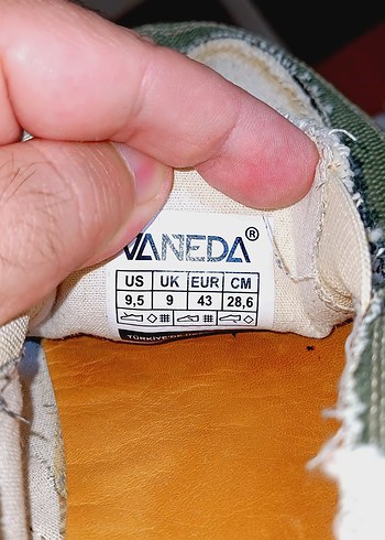 Vaneda Yeşil Baskılı Erkek Günlük Ayakkabı - Görsel 7