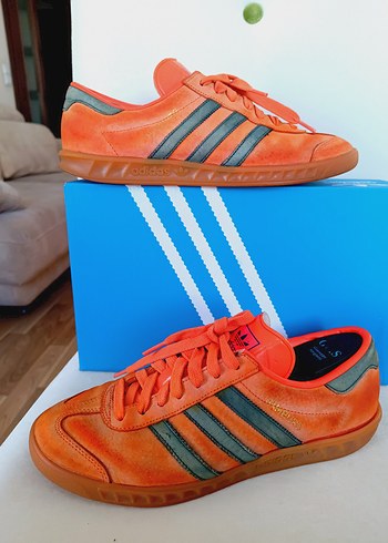 Adidas Hamburg next orange orjinaldir