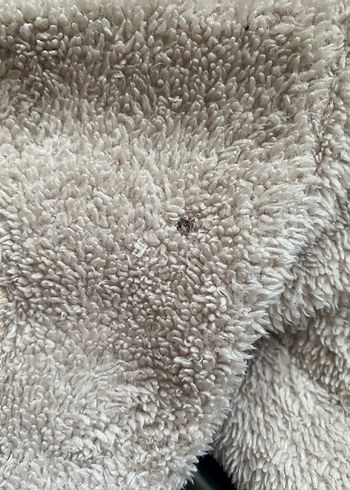 Bej Peluş Kadın Midi Ceket - Görsel 3