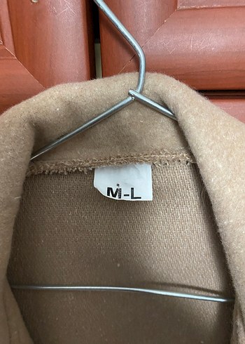 Bej Kadın Uzun Düğmeli Kaban - Görsel 3