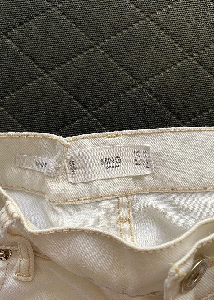 kadın beyaz pantolon - Görsel 4