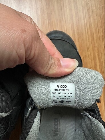 28 Beden siyah Renk Vicco çocuk ayakkabı