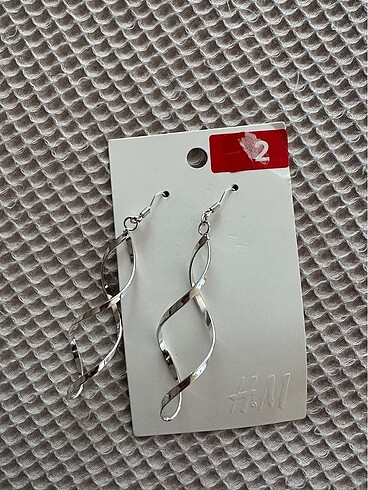  Beden H&M gümüş küpe