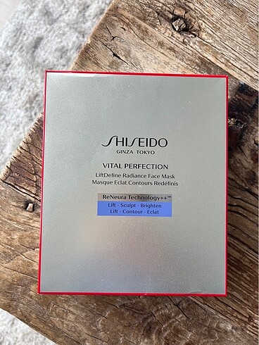 Shiseido orjinal faturası mevcut