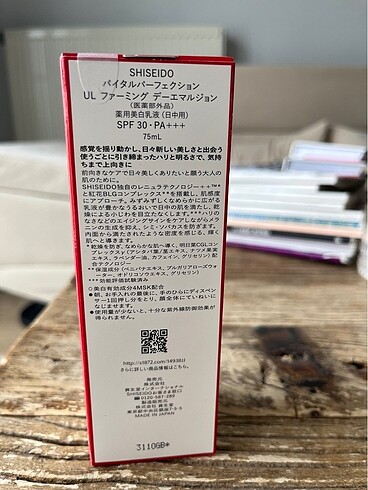 Shiseido Shiseido faturalı orjinal