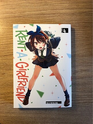 Rent a girlfriend volume 4 ingilizce manga