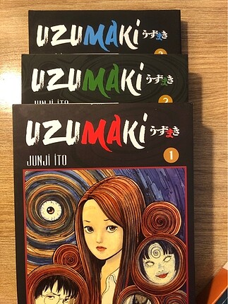 Uzumaki 3 cilt manga