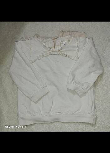 24-36 Ay Beden ten rengi Renk Kız çocuk Sweatshirt