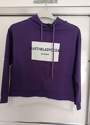Bayan sweatshirt kusursuz 