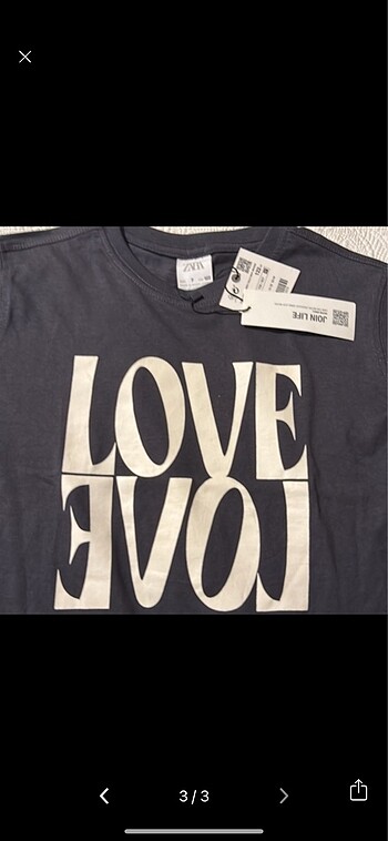 Zara Zara sıfır Tshirt