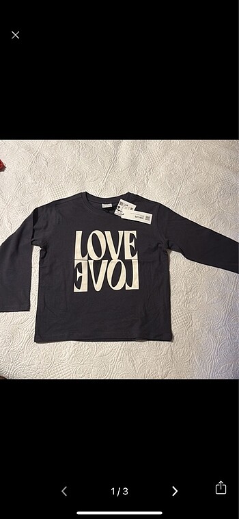Zara sıfır Tshirt