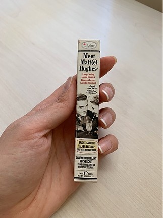 The Balm Meet Matte Hughes Sincere ve Committed rengi likit mat 