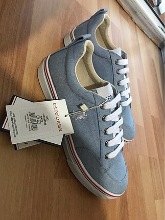 Us polo mavi sneaker ayakkabı