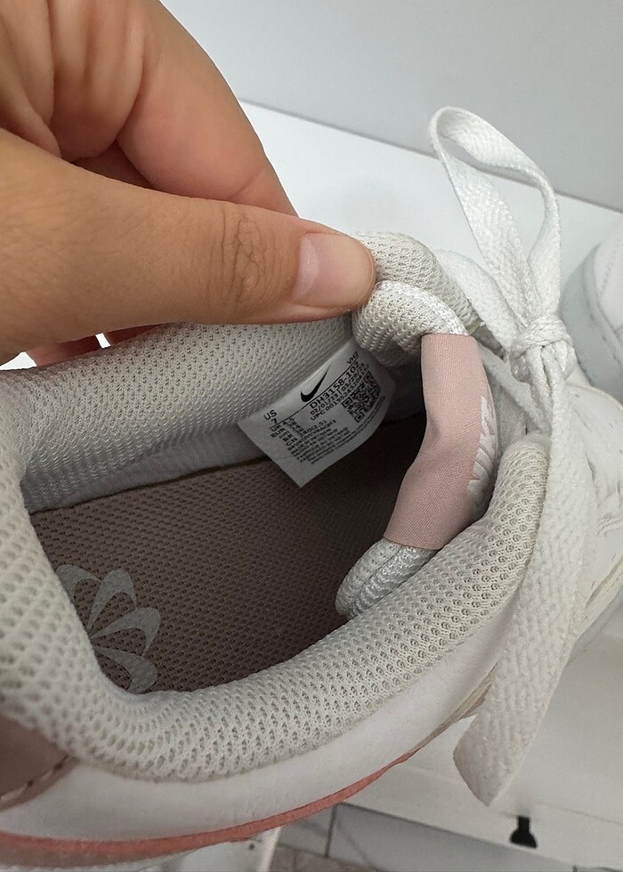 Nike court vısıon beyaz spor ayakkabı - Görsel 4