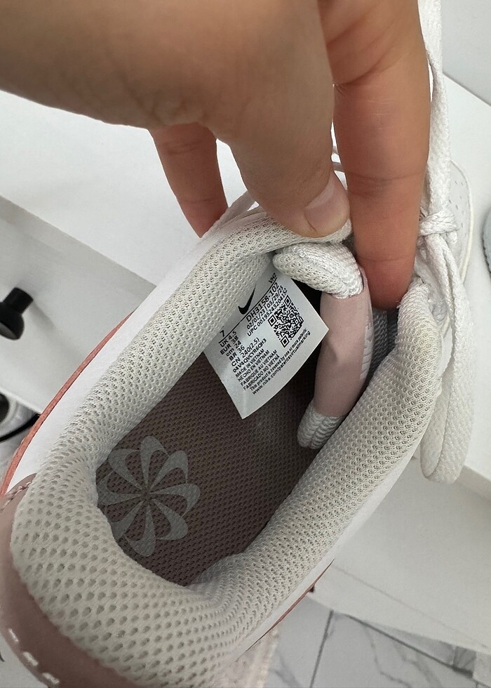 Nike court vısıon beyaz spor ayakkabı - Görsel 5