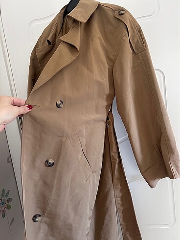 m Beden Oversize trençkot