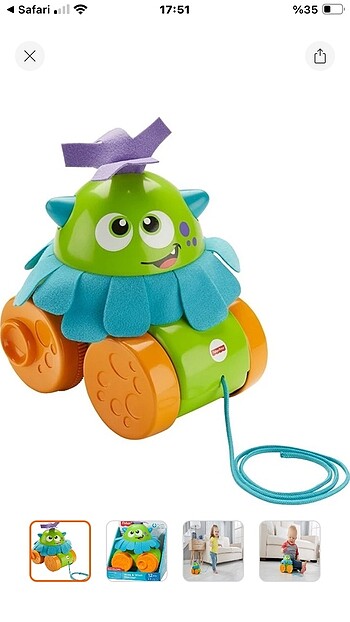 Fisher price yürüme arkadaşı