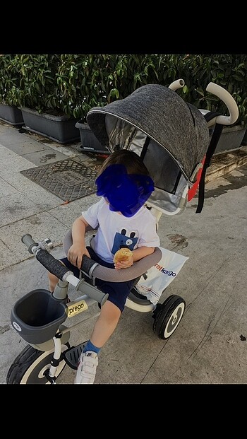  Beden gri Renk Prego 3 tekerlekli bisiklet