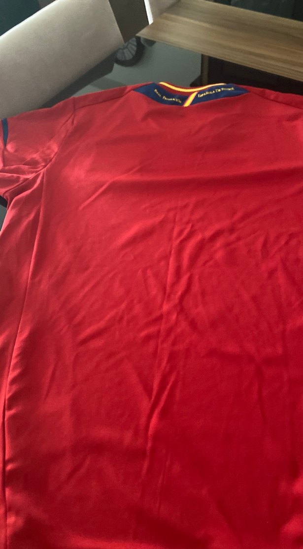 Kırmızı Erkek Kısa Kollu Spor Forma - Görsel 3