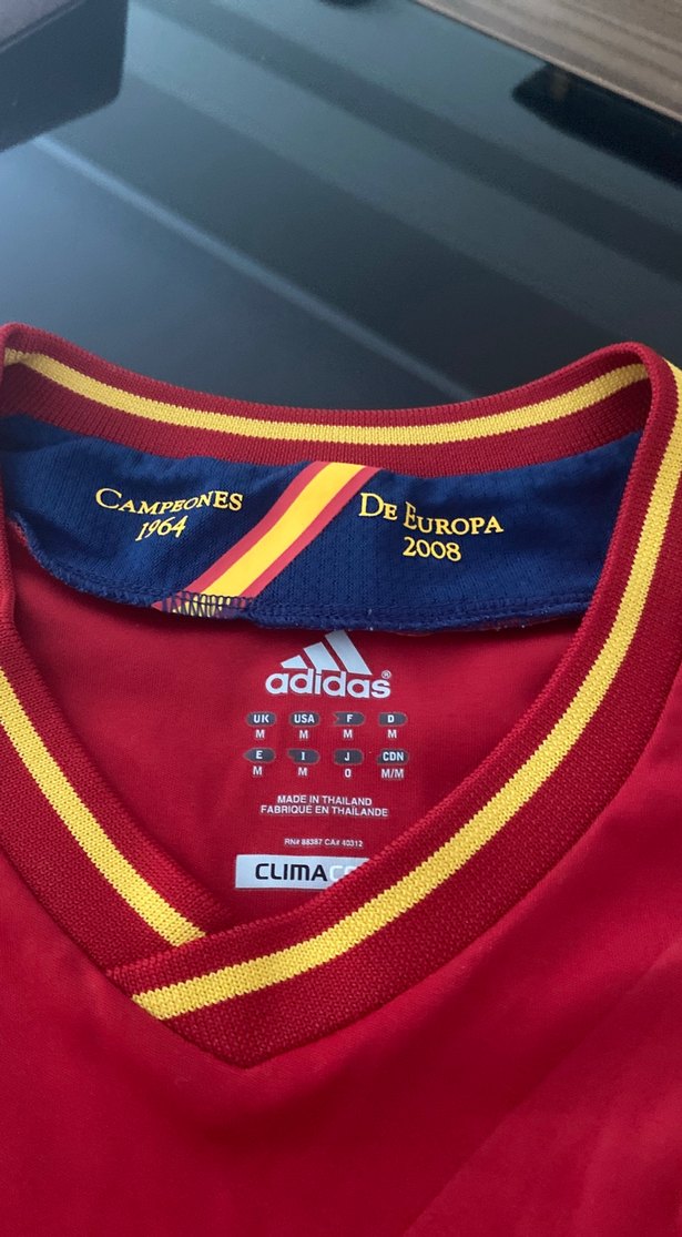 Kırmızı Erkek Kısa Kollu Spor Forma - Görsel 2