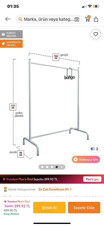 Diğer Elbise askılığı