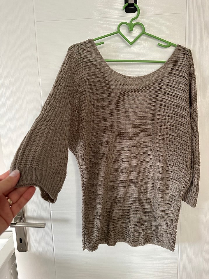 Olalook Vizon Selanik Salaş Triko Tunik/Kazak - Görsel 3