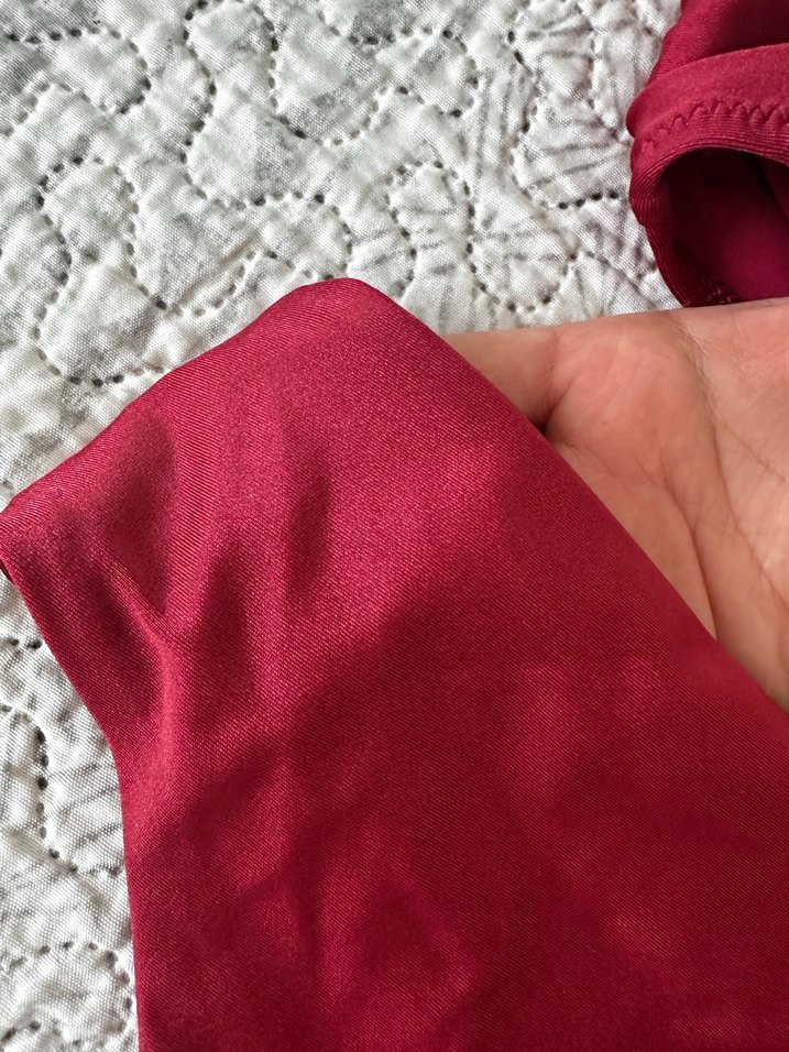 Bordo Düşük Bel Bikini Altı Regular - Görsel 2