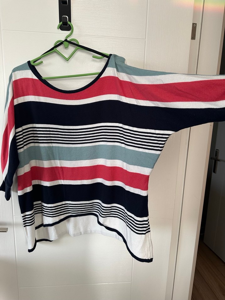 Faruk Ekin Çok Renkli Triko Tunik - Görsel 2