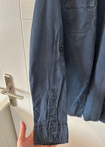 Mavi Jeans Kot/Denim Slim Fit Gömlek - Görsel 5