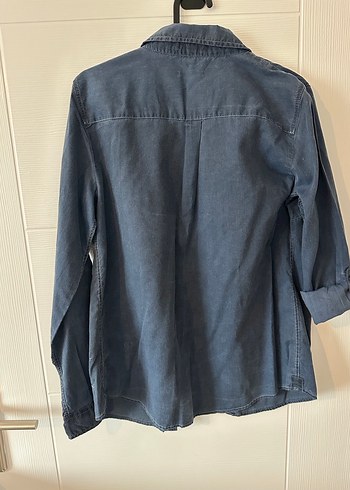 Mavi Jeans Kot/Denim Slim Fit Gömlek - Görsel 2